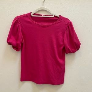 Zara-Pink Top M
